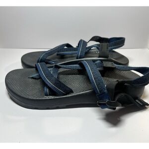 Chaco Men's Blue and Black Sandals Men 12